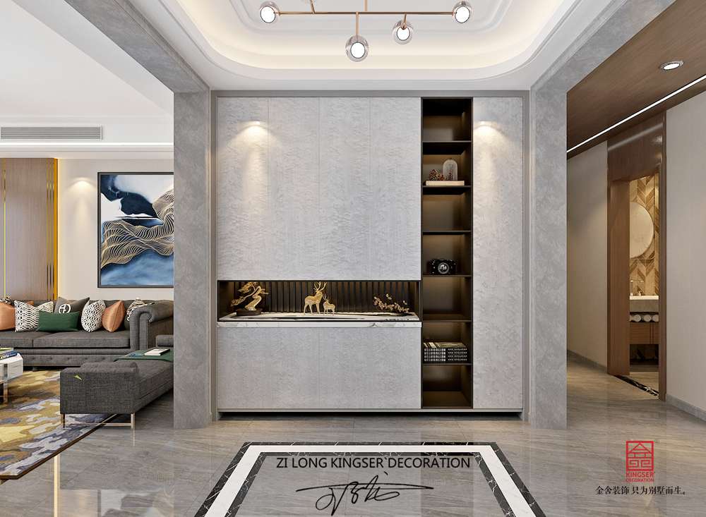 府上160平米現(xiàn)代風(fēng)格裝修-玄關(guān)