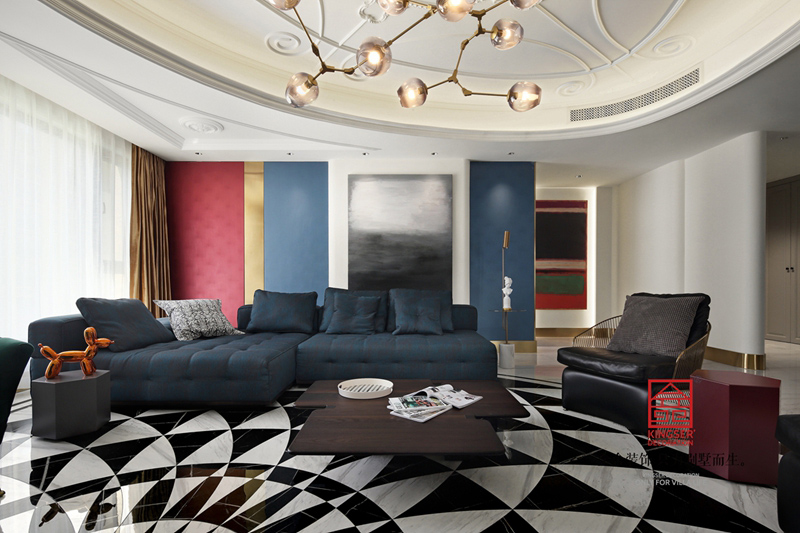 天山九峯210㎡當(dāng)代風(fēng)格裝修實(shí)景圖