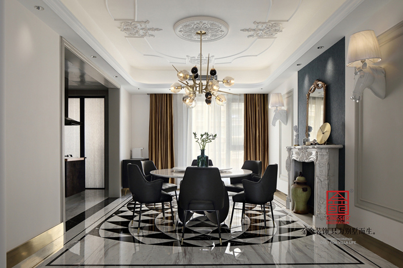 天山九峯210㎡當(dāng)代風(fēng)格裝修實(shí)景圖