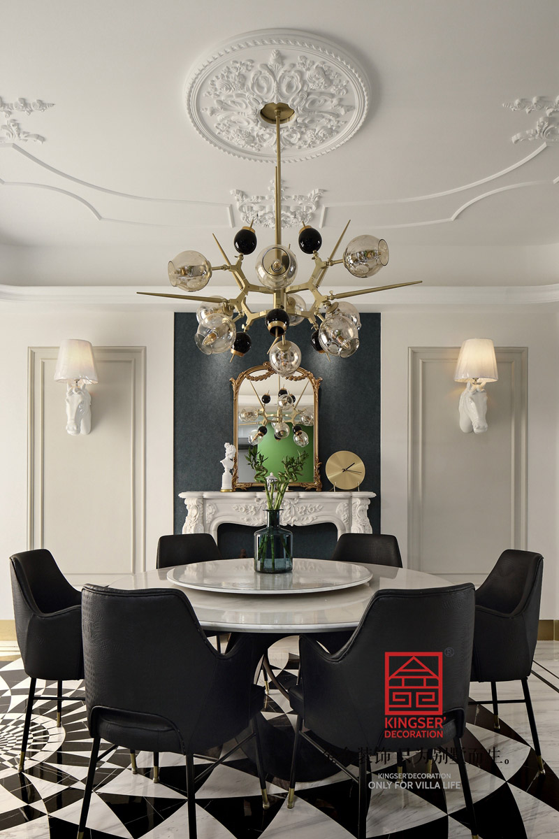 天山九峯210㎡當(dāng)代風(fēng)格裝修實(shí)景圖