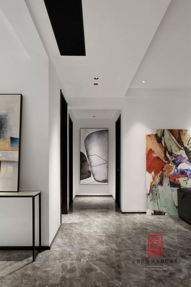 天山九峯裝修北歐風格玄關(guān)實景圖