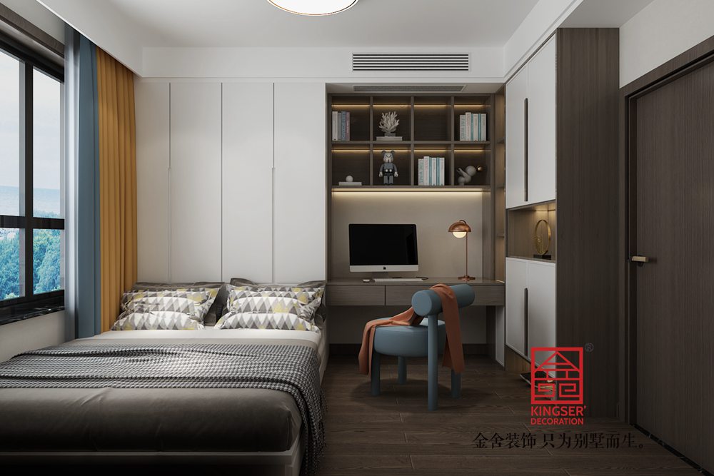 遠(yuǎn)洋晟庭150平米現(xiàn)代簡約裝修-兒童房