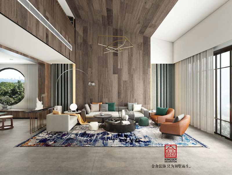 紅山壹號院280現(xiàn)代風(fēng)格裝修效果圖