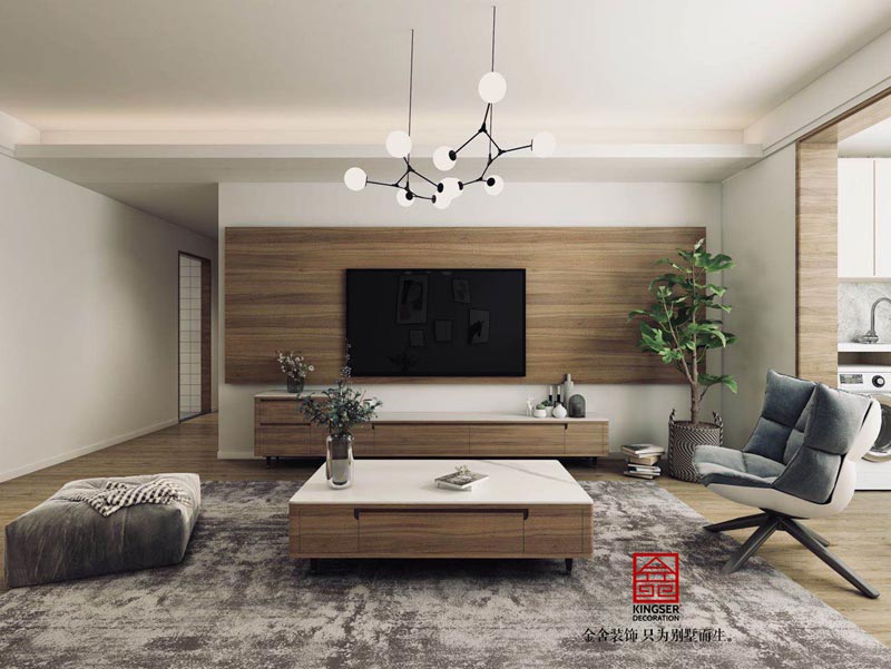 東南智匯城135平米裝修設(shè)計案例