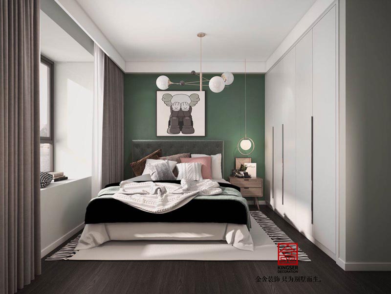 東南智匯城135平米裝修設(shè)計案例