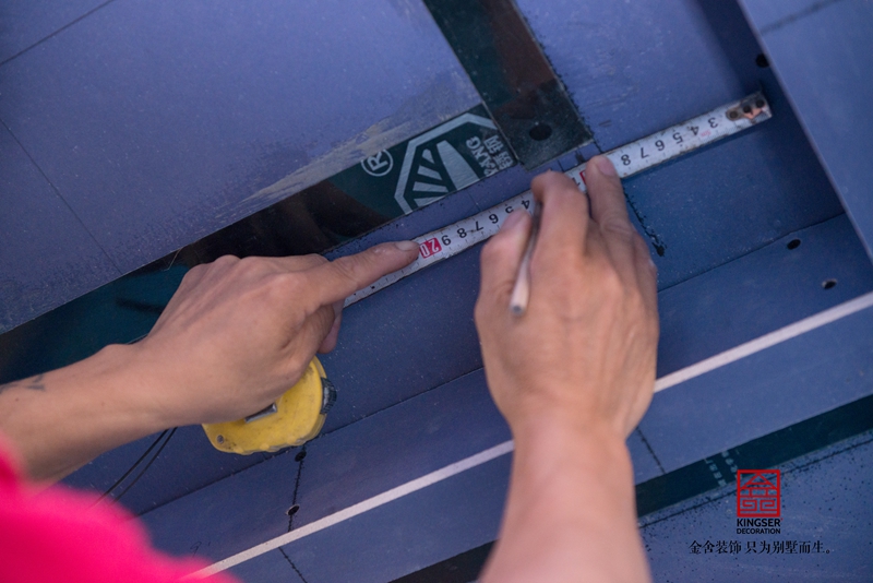  天山國賓一號158平瓦工施工現(xiàn)場