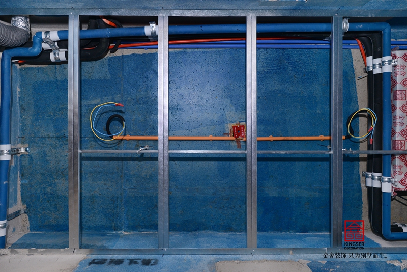  天山國賓一號158平瓦工施工現(xiàn)場