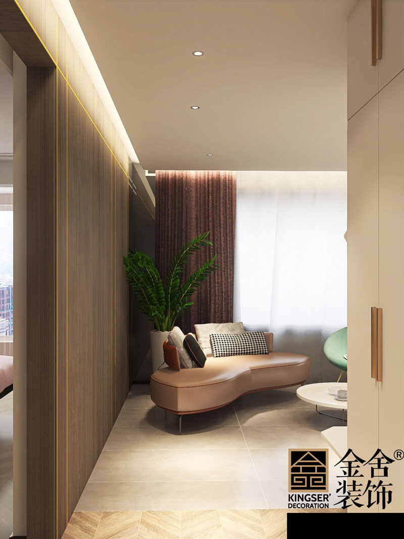 天成嶺秀126平米現(xiàn)代簡約裝修設(shè)計效果圖