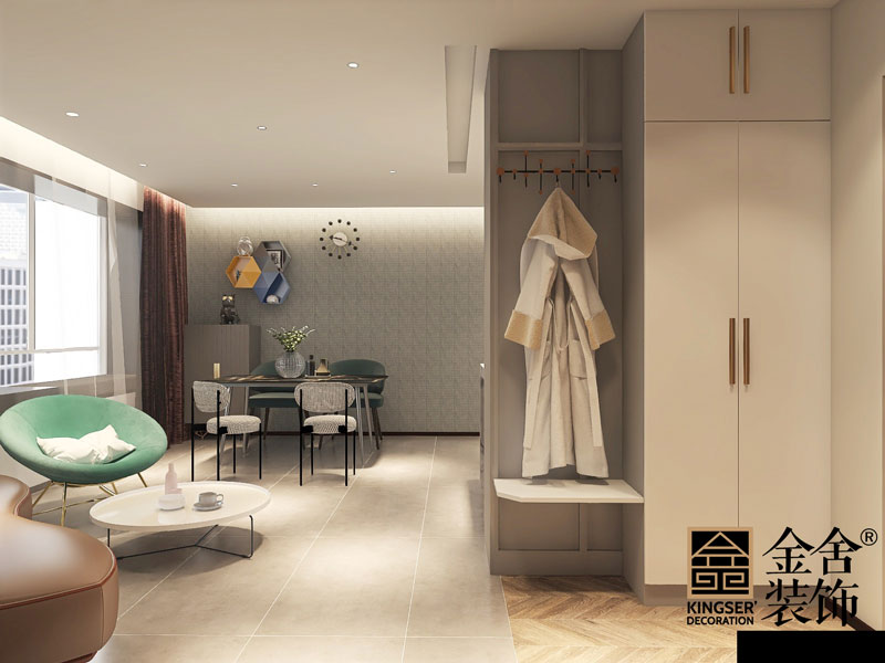天成嶺秀126平米現(xiàn)代簡約裝修設(shè)計效果圖
