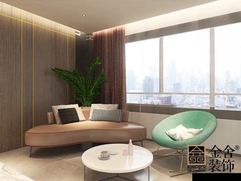 天成嶺秀126平米現(xiàn)代簡約裝修設(shè)計效果圖