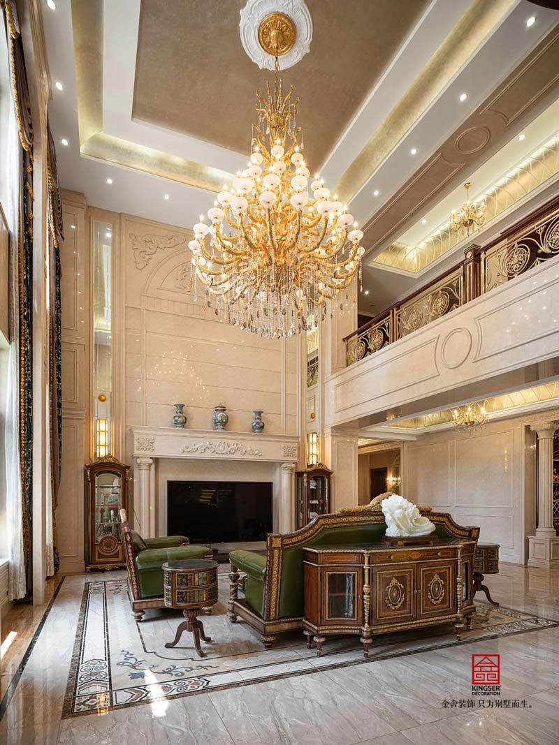 無極御瓏華府別墅裝修設(shè)計實景圖