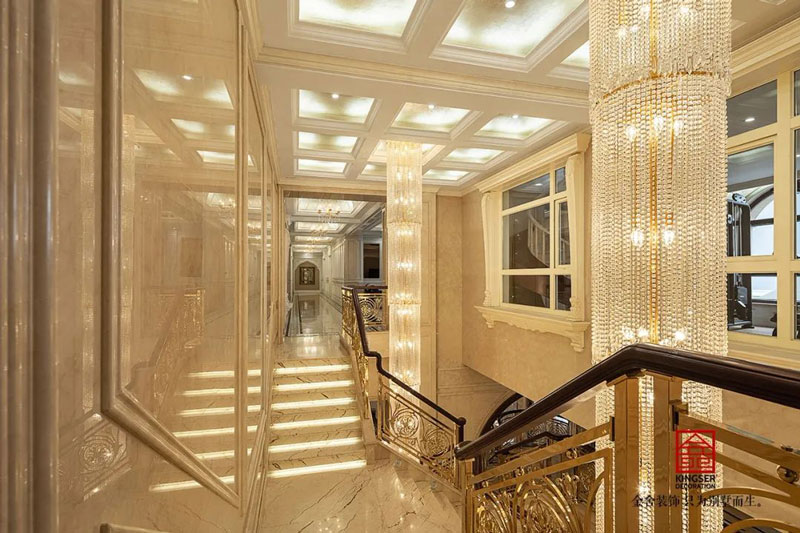 無極御瓏華府別墅裝修設(shè)計實景圖