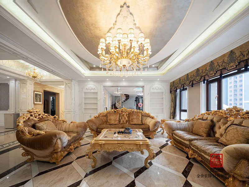 無極御瓏華府別墅裝修設(shè)計實景圖