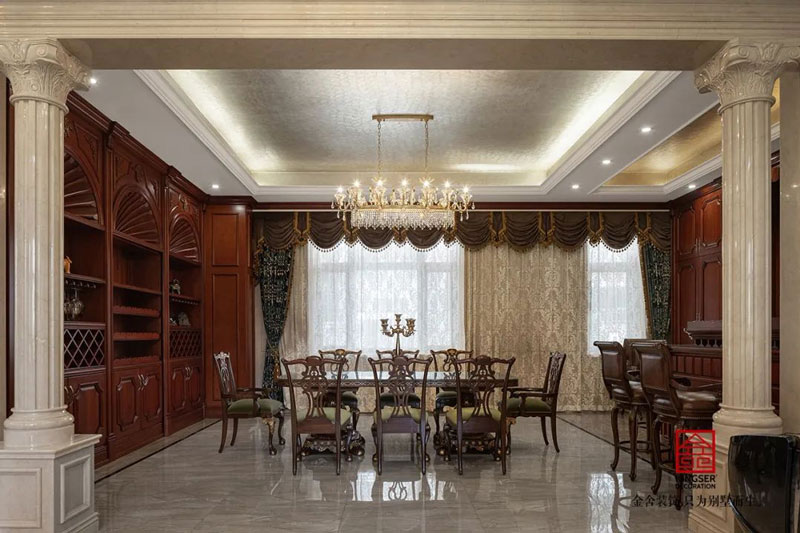 無極御瓏華府別墅裝修設(shè)計實景圖