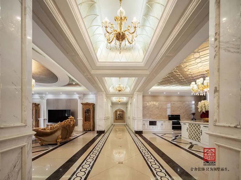 無極御瓏華府別墅裝修設(shè)計實景圖