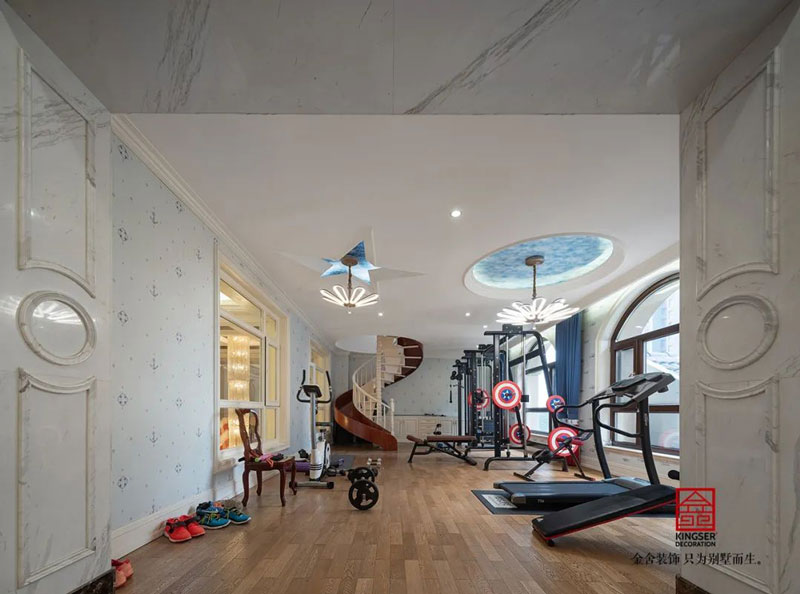 無極御瓏華府別墅裝修設(shè)計實景圖