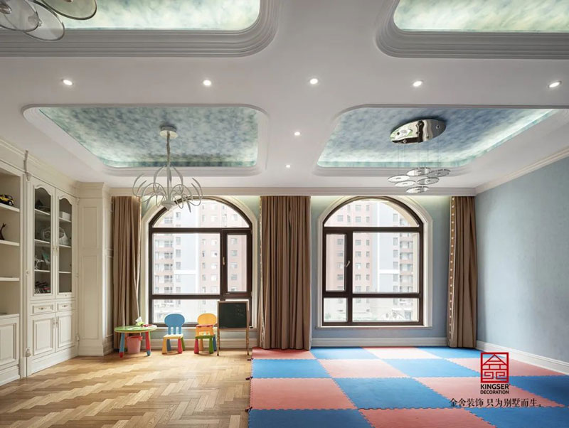 無極御瓏華府別墅裝修設(shè)計實景圖