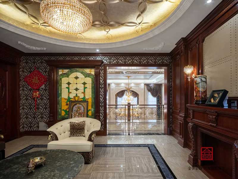 無極御瓏華府別墅裝修設(shè)計實景圖