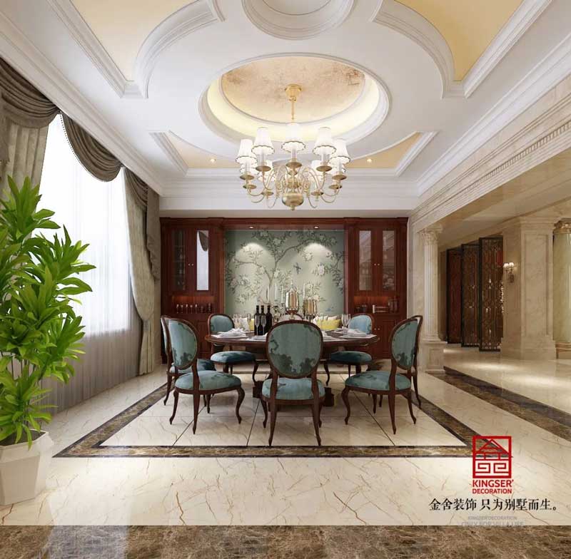 無極御瓏華府別墅裝修設(shè)計效果圖