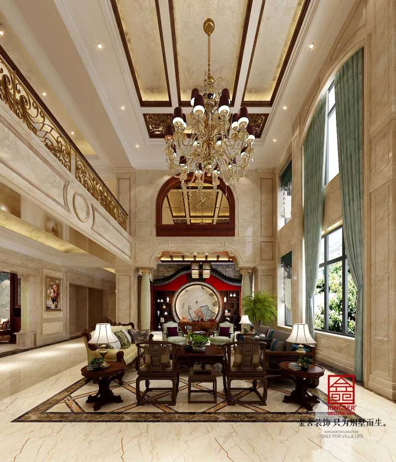 無極御瓏華府別墅裝修設(shè)計效果圖