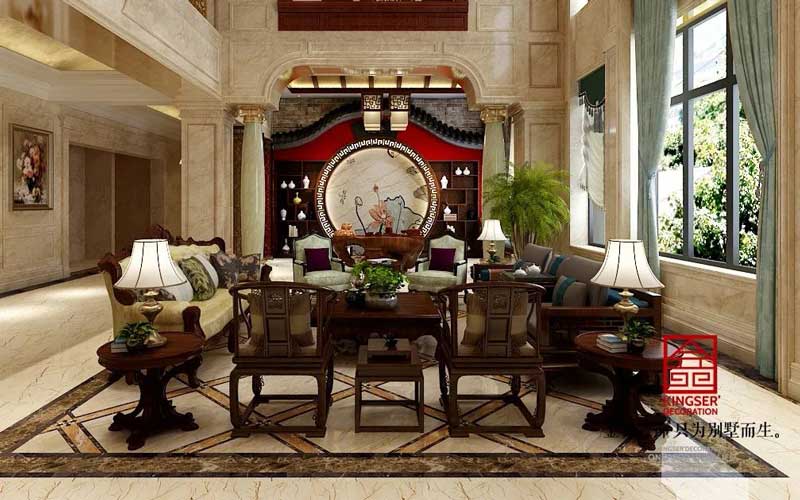 無極御瓏華府別墅裝修設(shè)計效果圖