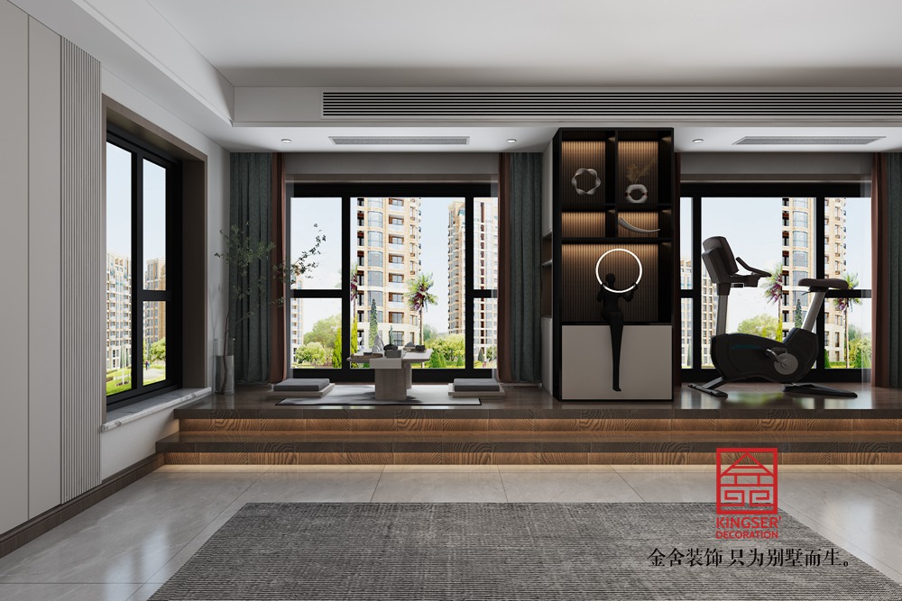 北城國(guó)際170平米現(xiàn)代簡(jiǎn)約裝修-休閑區(qū)