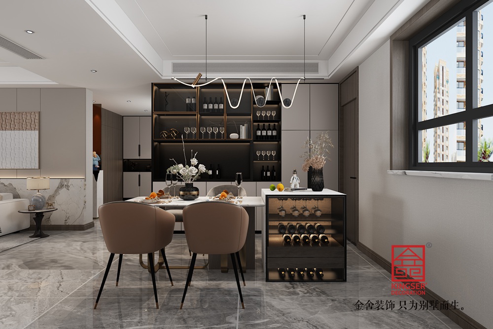 維多利亞212平米現(xiàn)代簡(jiǎn)約裝修-餐廳