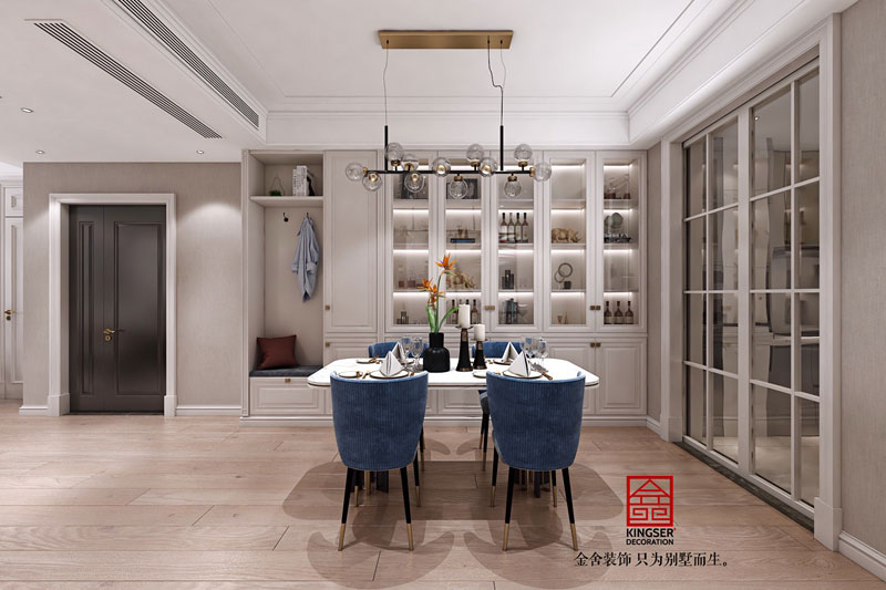 融創(chuàng)中心180平米現(xiàn)代輕奢裝修效果圖