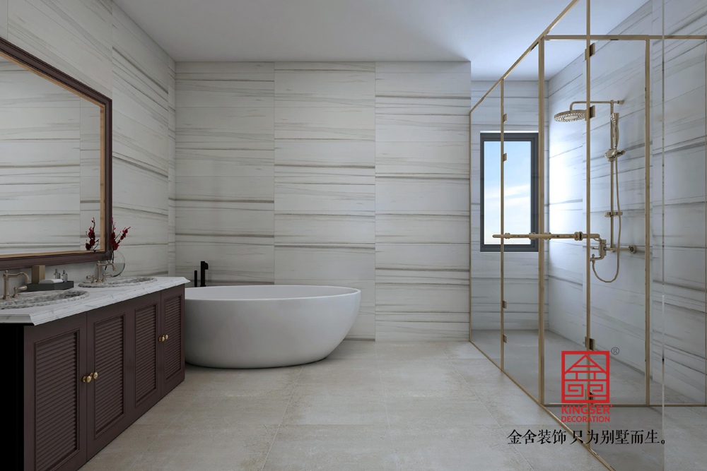 利航棠樾府265平米現(xiàn)代輕奢風(fēng)格裝修-衛(wèi)生間