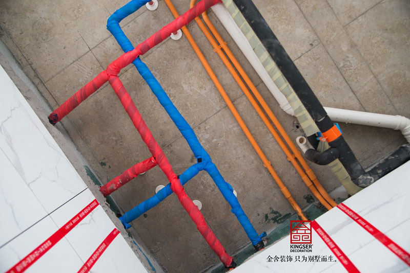 中冶德賢公館150平米裝修施工現(xiàn)場(chǎng)