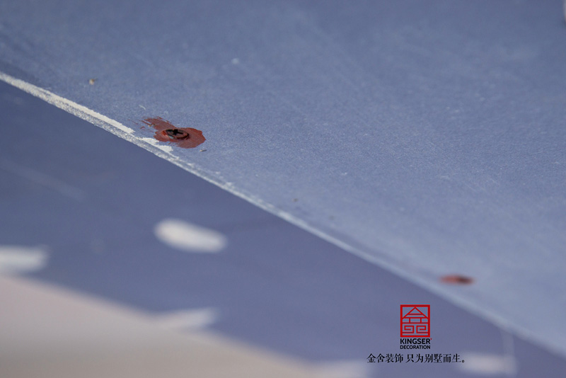 中冶德賢公館150平米裝修施工現(xiàn)場(chǎng)