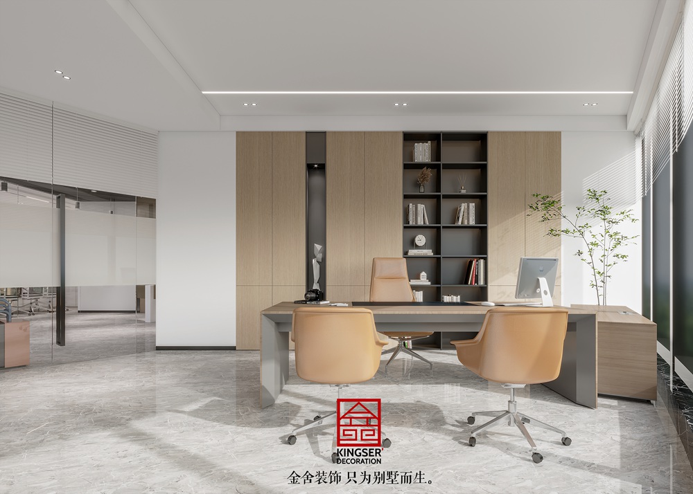 東創(chuàng)中心辦公室300平米現(xiàn)代極簡(jiǎn)裝修-辦公室