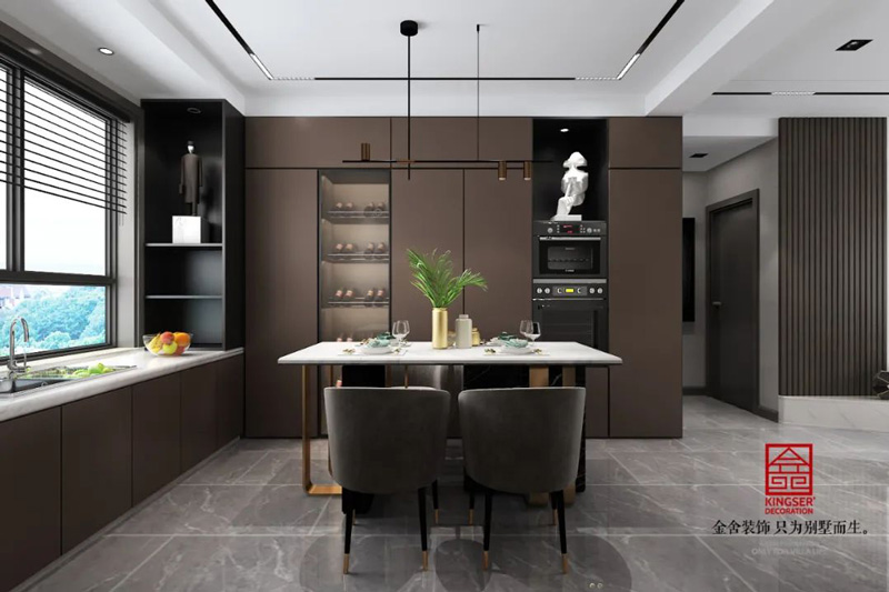 東南智匯城120㎡臺式風格裝修效果圖