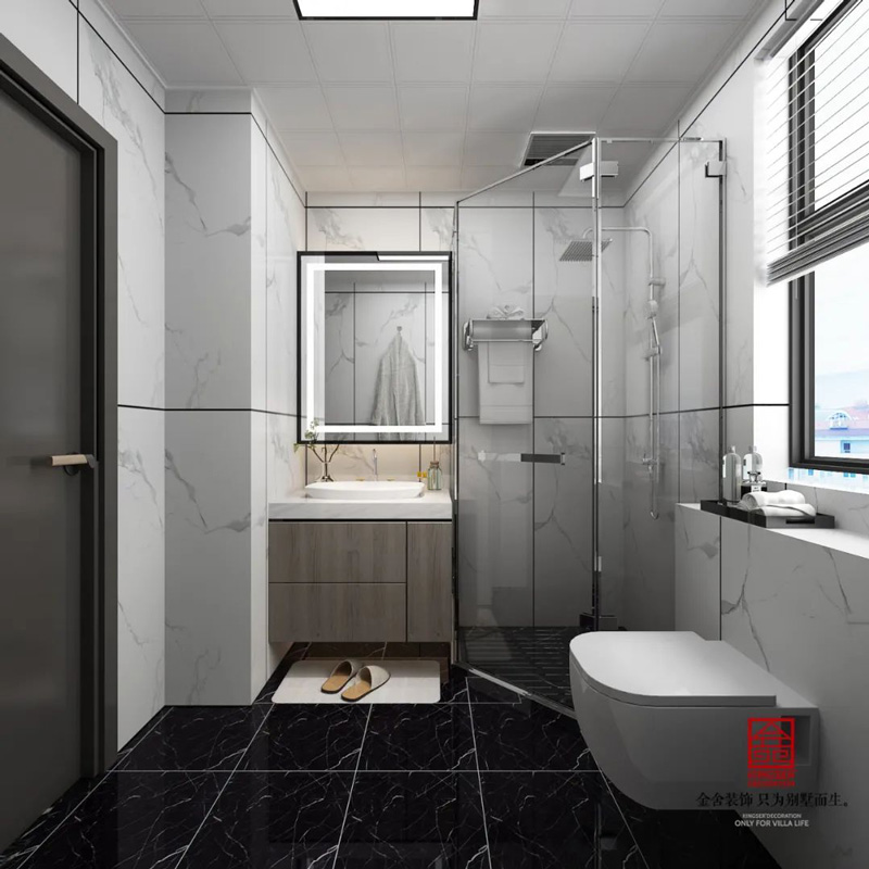 東南智匯城120㎡臺式風格裝修效果圖