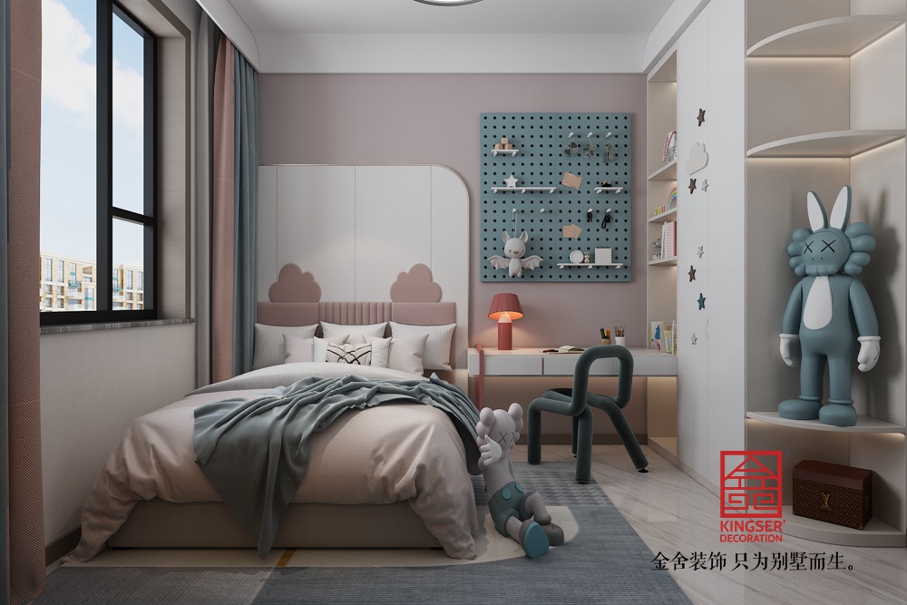 維多利亞175平米現(xiàn)代簡(jiǎn)約風(fēng)格裝修-兒童房