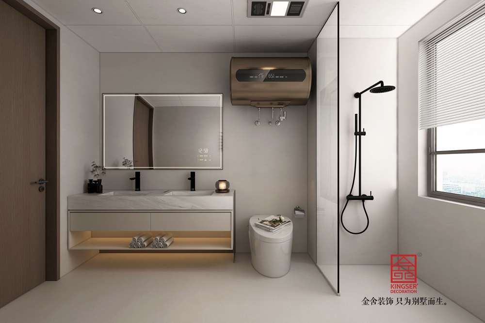 瑞凝府168平米現(xiàn)代簡約風(fēng)格裝修-衛(wèi)生間