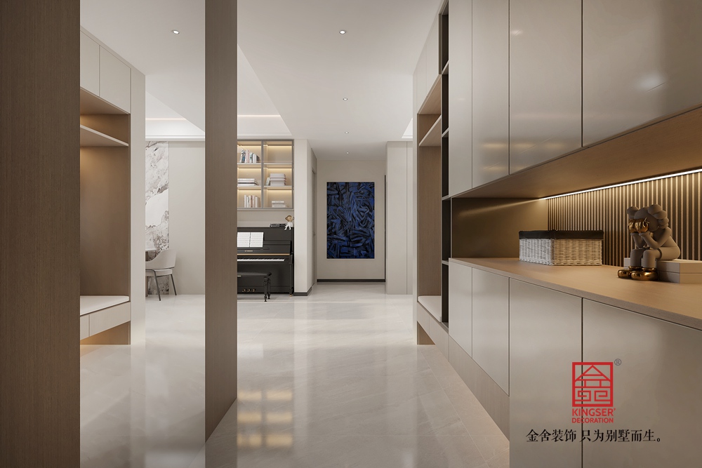 維多利亞135平米現(xiàn)代簡(jiǎn)約裝修-玄關(guān)