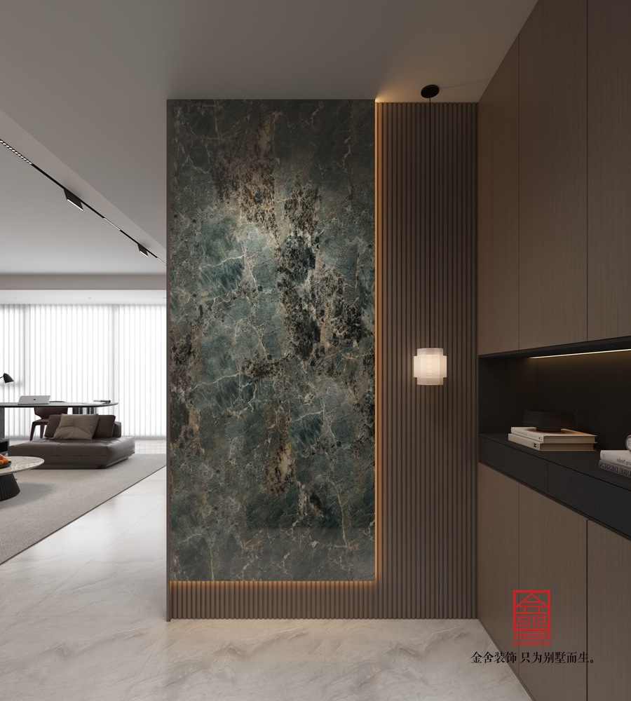 云和賦180平米意式輕奢風(fēng)格裝修-玄關(guān)